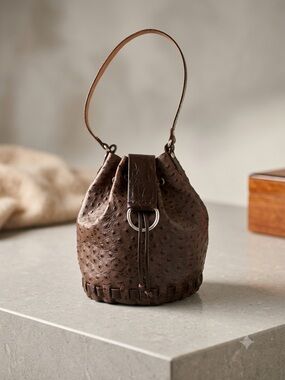 Handmade leather bag, final price.